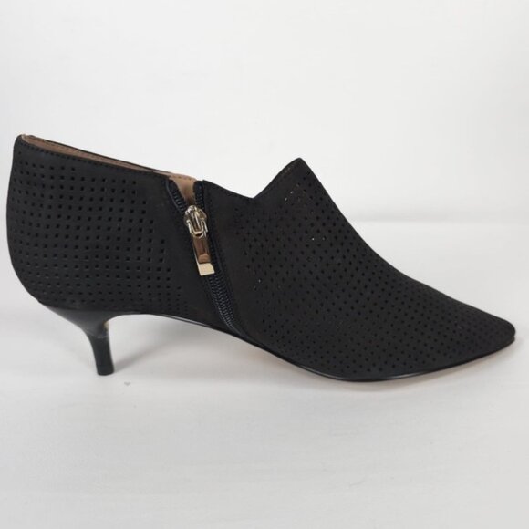 NWOB FRANCO SARTO LEATHER UPPER DEEPA2 Fashion Suede Ankle Bootie Size 9.5M - Picture 11 of 14